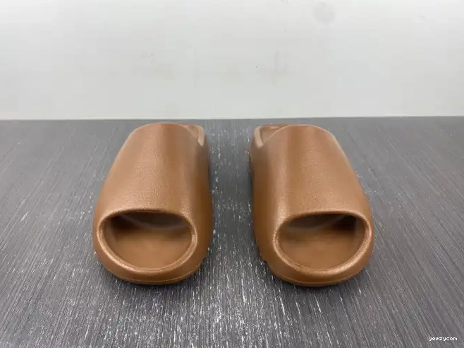 Slide Yeezy Adidas FZ5896 Flax 0604